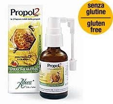 Aboca Propol2 EMF Spray No Alcool 30 ml Gola gusto fragola e ciliegia