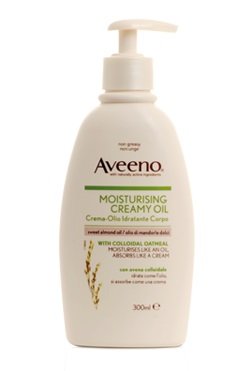 Aveeno daily moisturising Crema Olio Idratante Corpo con olio di mandorle dolci 300ml