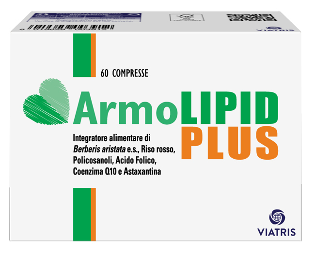 Armolipid Plus 60 Compresse Integratore Colesterolo PRODOTTO ORIGINALE ITALIANO