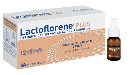Montefarmaco Lactoflorene Plus 12 Flaconcini Fermenti Lattici