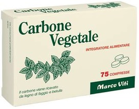 CARBONE VEGETALE 40 COMPRESSE