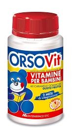 Orsovit  Gusto Frutta 90 Caramelle gommose
