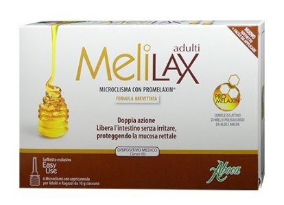Melilax Adulti Microclismi Doppia Azione Stipsi