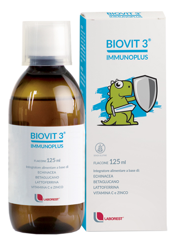 Biovit 3 Immunoplus 125 ml Difese Immunitarie
