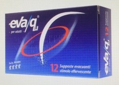 Eva qu supposte evacuanti effervescenti