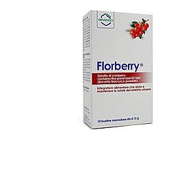 Florberry Con Mirtillo Rosso 10 Bustine Sistema Urinario(FINO AD ESAURIMENTO SCORTE)