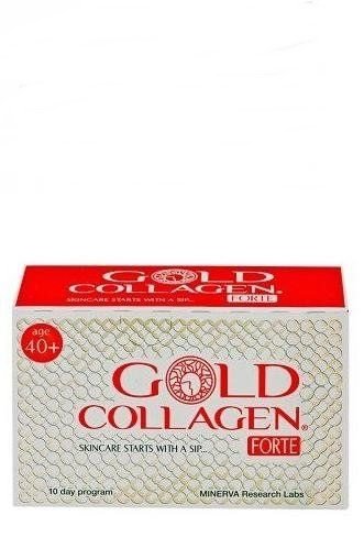 Minerva Research Labs Gold Collagen FORTE 10 flconcini