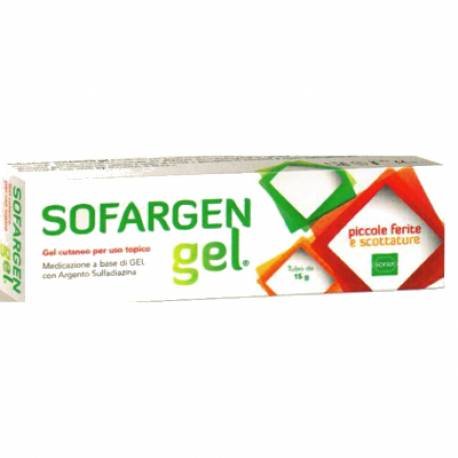 Sofargen Gel Medicazione Per Piccole Ferite e Scottature 25g
