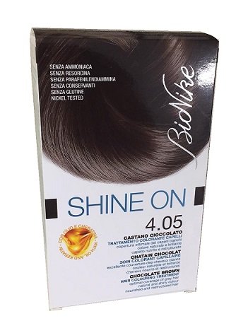 BIONIKE SHINE ON Trattamento Colorante Per Capelli CASTANO CIOCCOLATO 4.05