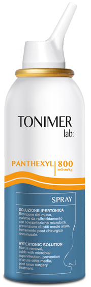 Tonimer Panthexyl 800 Spray Soluzione ipertonica 100ml