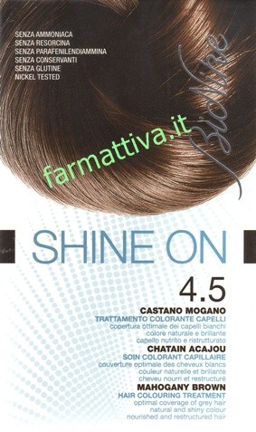 Bionike shine on n.4.5 castano mogano