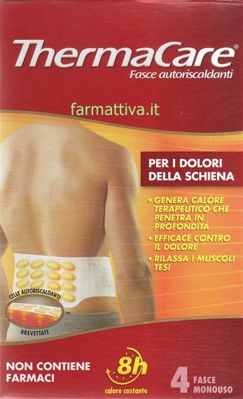 ThermaCare fasce autoriscaldanti  per la schiena 4 fasce