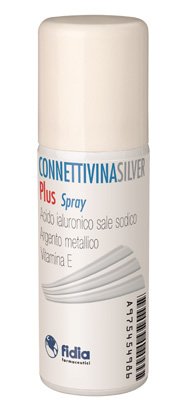 Connettivina Silver Plus Spray 50 ml Ferite con acido ialuronico, argento metallico e vitamina E 50ml