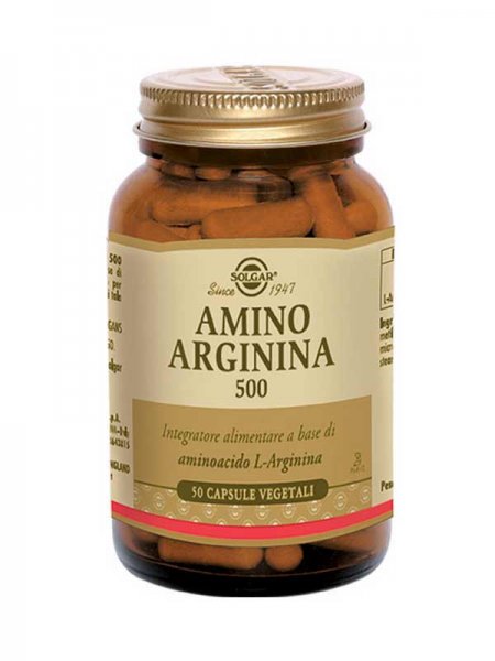 Amino Arginina 500 50 Capsule