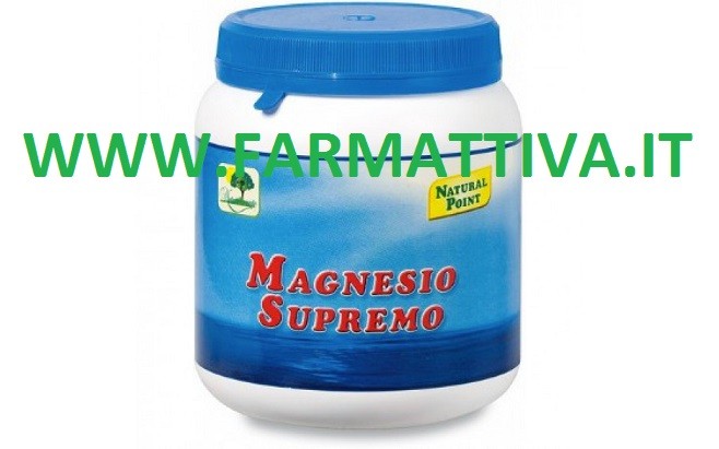 Natural Point Magnesio Supremo 300 g  Stanchezza e Stress