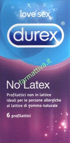 Durex no latex profilattici non in lattice