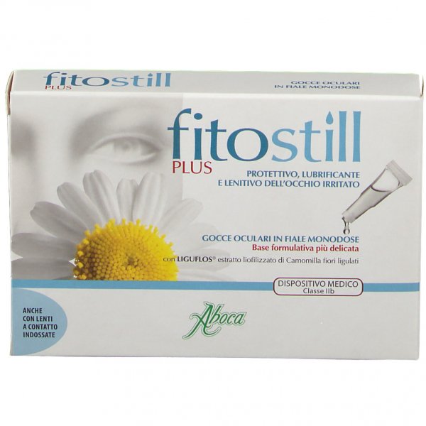 Aboca Fitostill Plus Gocce Oculari 10 Fiale Lubrificante e Protettivo