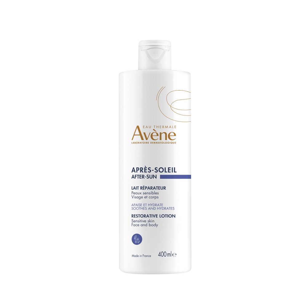 Avene  Latte ristrutturante dopo sole viso e corpo pelle sensibile 400ml