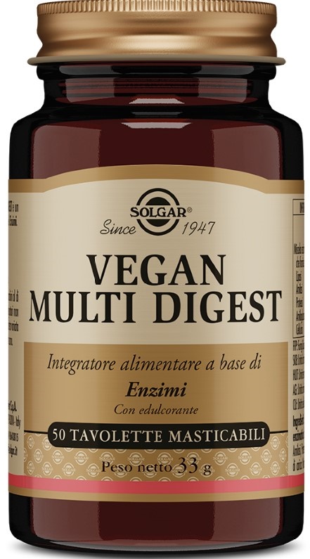 SOLGAR VEGAN MULTI DIGEST 50 TAVOLETTE