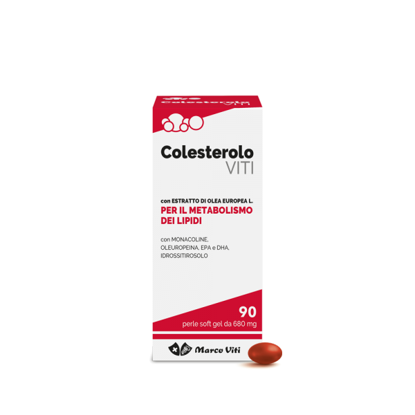 Colesterolo Viti 90 Perle Metabolismo dei lipidi
