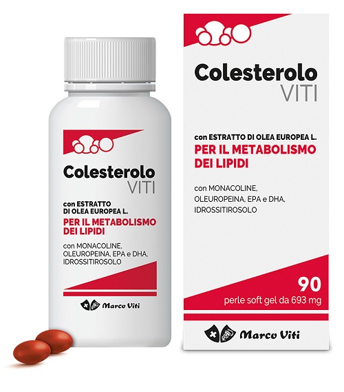Colesterolo Viti 90 Perle Metabolismo dei lipidi