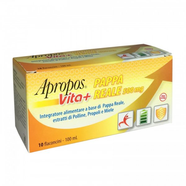 Apropos Vita + Pappa Reale 500MG 10 FLACONCINI
