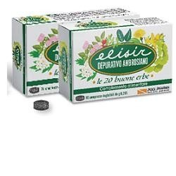 Pool Pharma Elisir Depurativo Ambrosiano compresse 80 compresse