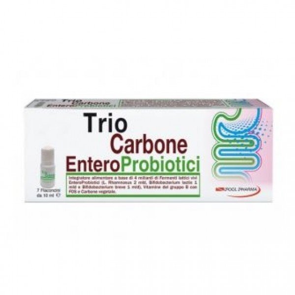 TrioCarbone EnteroProbiotici 7 Flaconcini 10 ml