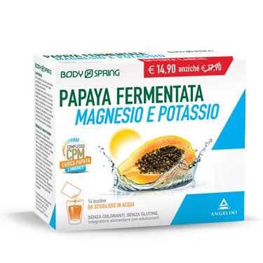 Energya Papaya Magnesio e Potassio 14 Bustine Vitaminico