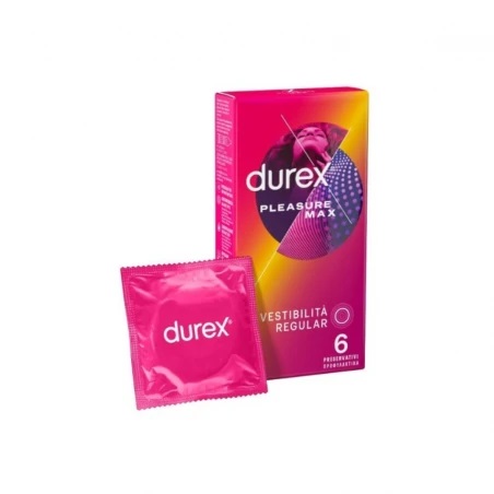 DUREX PLEASUREMAX 6 PROFILATTICI STIMOLANTI