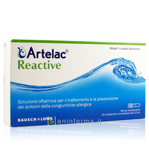 ARTELAC REACTIVE SOL OFT 20 MONODOSE