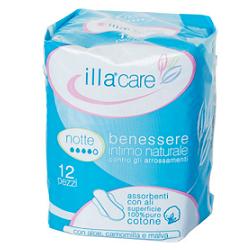 ILLA CARE ASSORBENTE NOTTE CON ALI 12 PEZZI