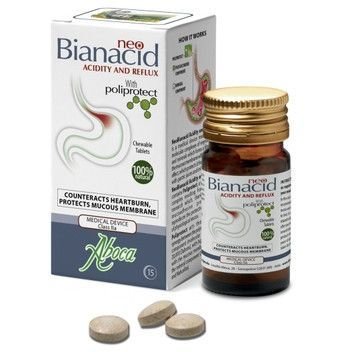 Aboca NeoBianacid Acidita' e Reflusso 14 Compresse Masticabili Difficoltà Digestive