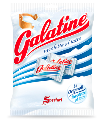 GALATINE TAVOLETTE AL LATTE 50G
