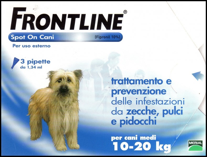 Frontline spot on cani 10-20kg