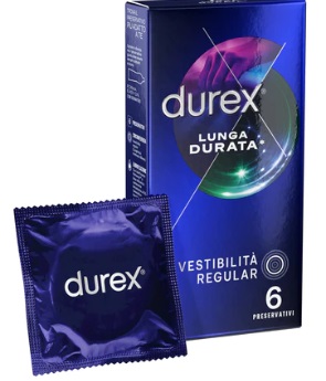 DUREX LUNGA DURATA 6 PEZZI VESTIBILITA'REGULAR