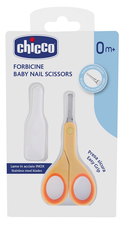 CHICCO FORBICINE PRESA SICURA ARANCIO