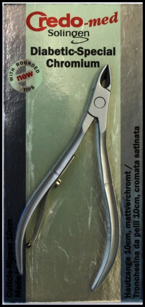 Credo Tronchesina per pellicine 10cm, cromata satinata(DISPONIBILE 1 PEZZO)