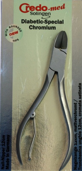 Credo Tronchesina unghie 12cm, cromata satinata