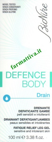Bionike Defence Body Drain gel  defaticante gambe 150ml