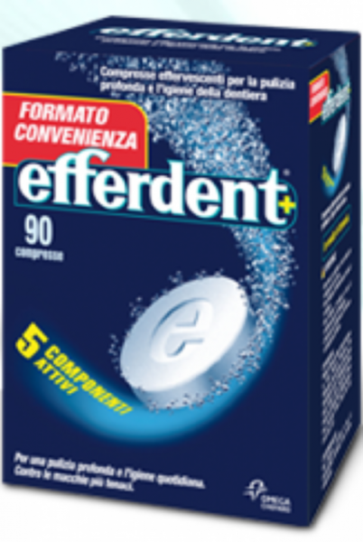 Efferdent 92 compresse effervescenti per la dentiera