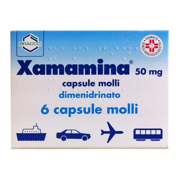 XAMAMINA 6CAPSULE 50MG