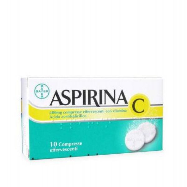 Aspirina C 400mg+240mg 10 Compresse Effervescenti