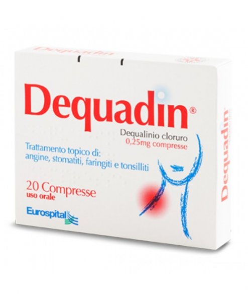 DEQUADIN*20CPR 0,25MG