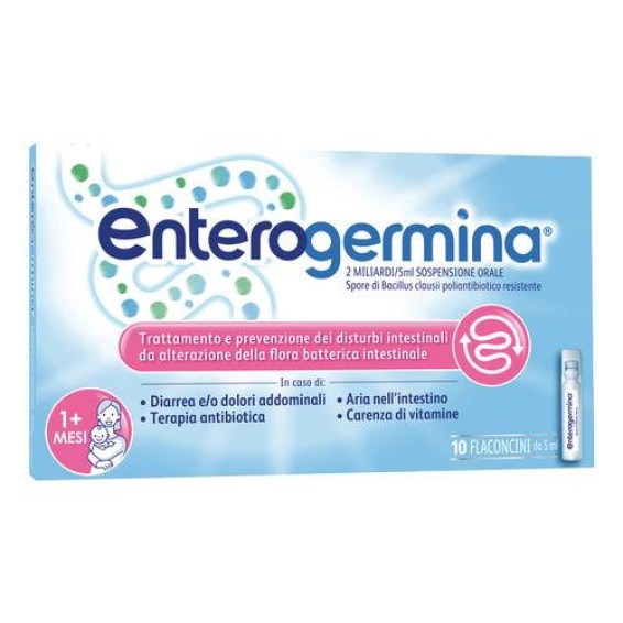 ENTEROGERMINA*OS 10FIALEL 2MLD/5ML