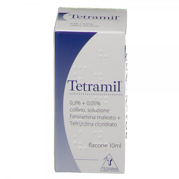 Tetramil Collirio 0,3%+0,05% 10 ml Decongestionante