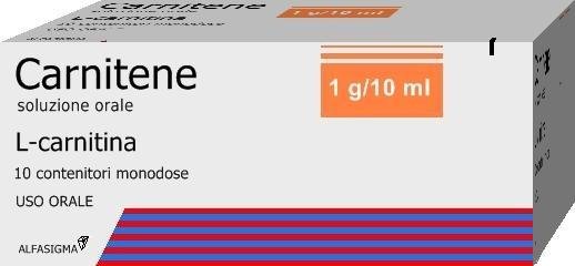 CARNITENE*OS 10 FIALE DA 1G MONODOSE