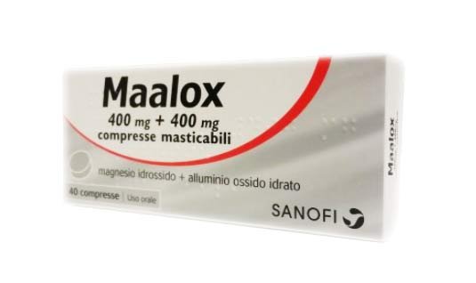 Maalox40 Compresse Masticabili 400MG+400MG