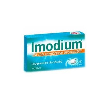 IMODIUM 12 COMPRESSE OROSOLUBILI 2MG