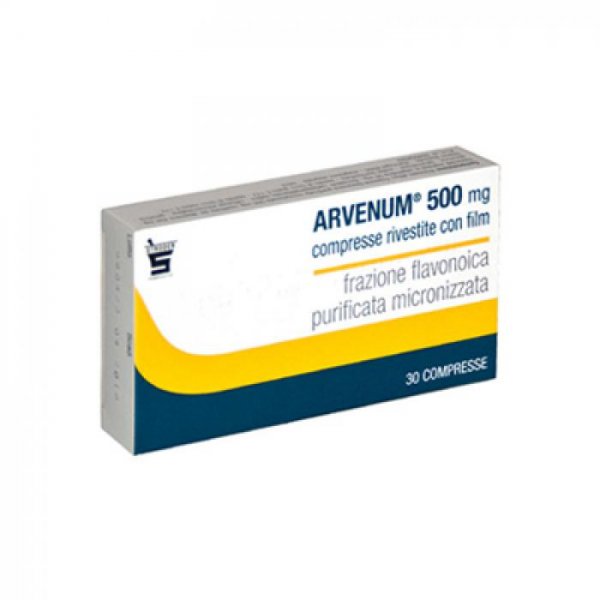 ARVENUM 500 30 COMPRESSE RIVESTITE 500MG